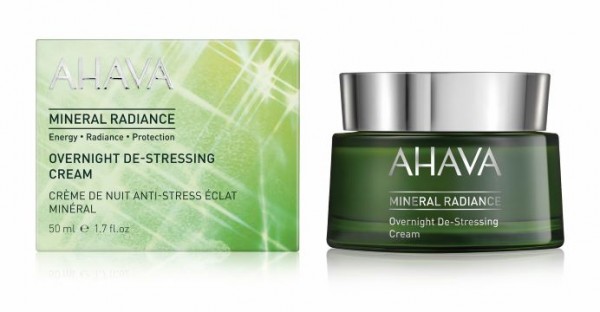 Ahava Mineral Radiance Overnight Skin De-Stress Cream 50ml