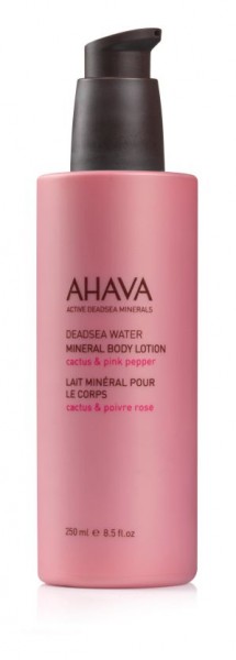 Ahava Mineral Body Lotion Cactus & Pink Pepper 250ml